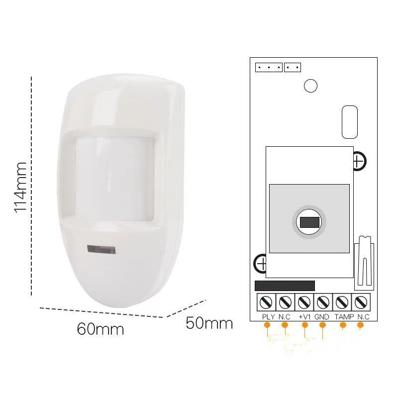 Wired PIR Motion Sensor